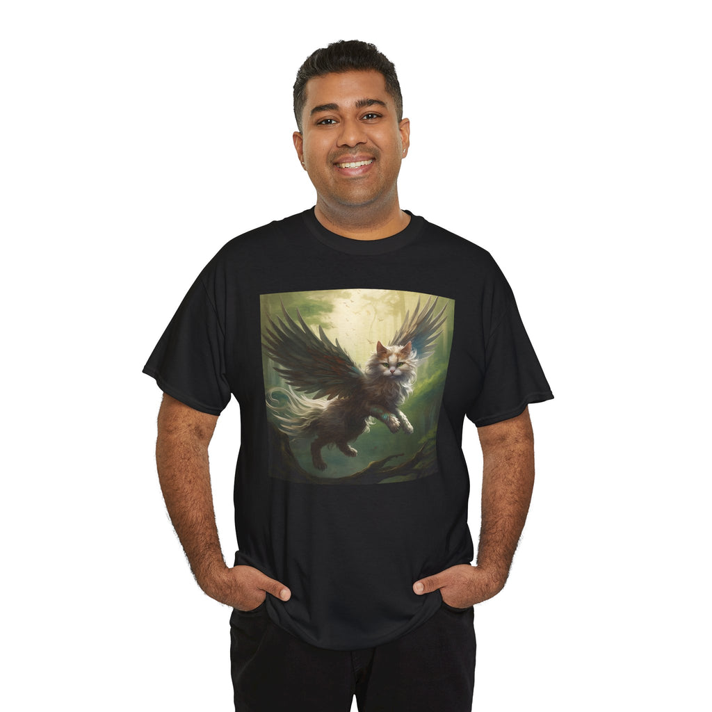 Fantasy Cat Unisex Heavy Cotton Tee