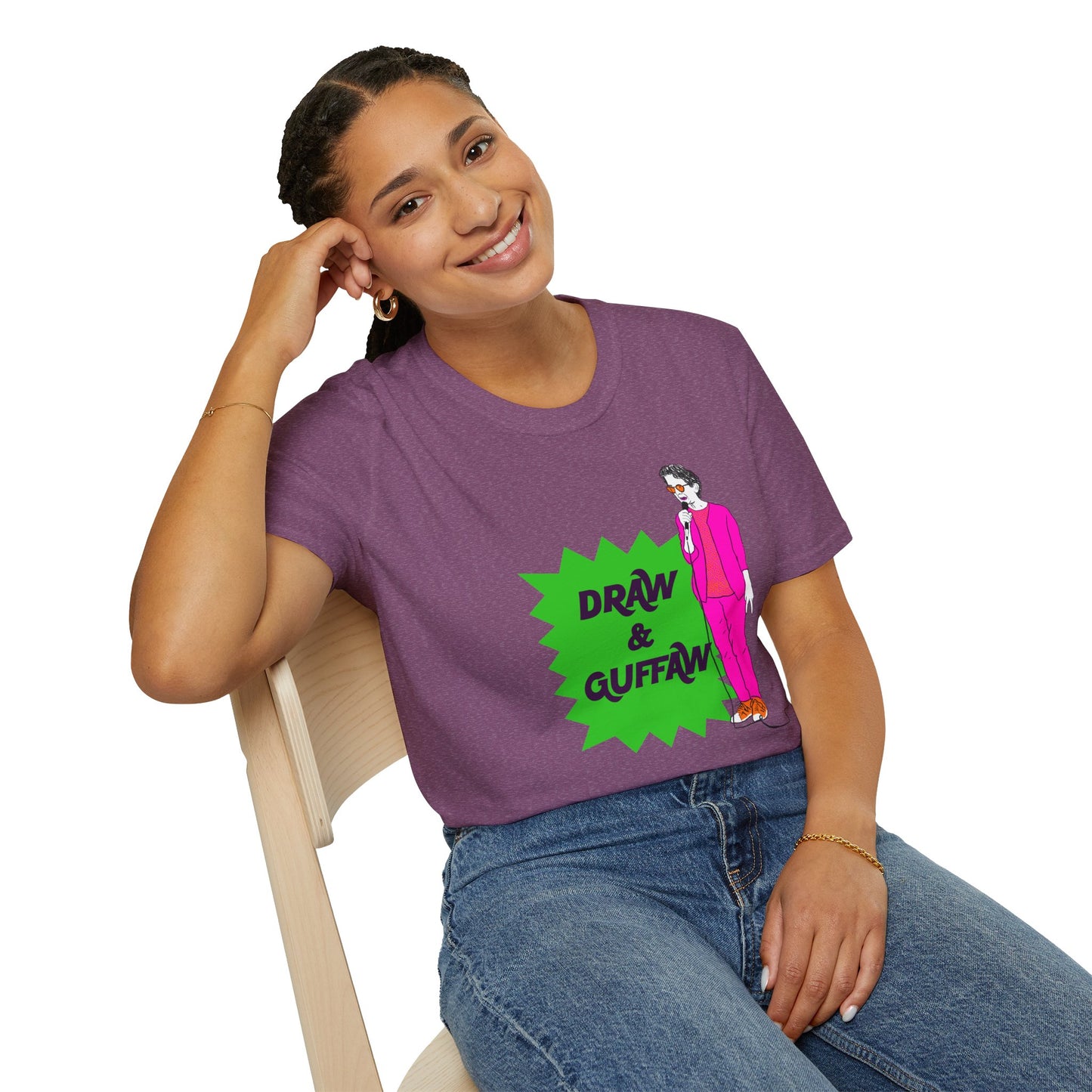 Draw and Guffaw Unisex Softstyle T-Shirt