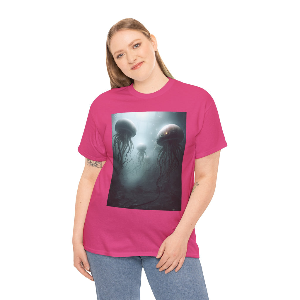 Alien Jellyfish Unisex Heavy Cotton Tee