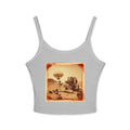 Martian Polaroid Women's Spaghetti Strap Tank Top