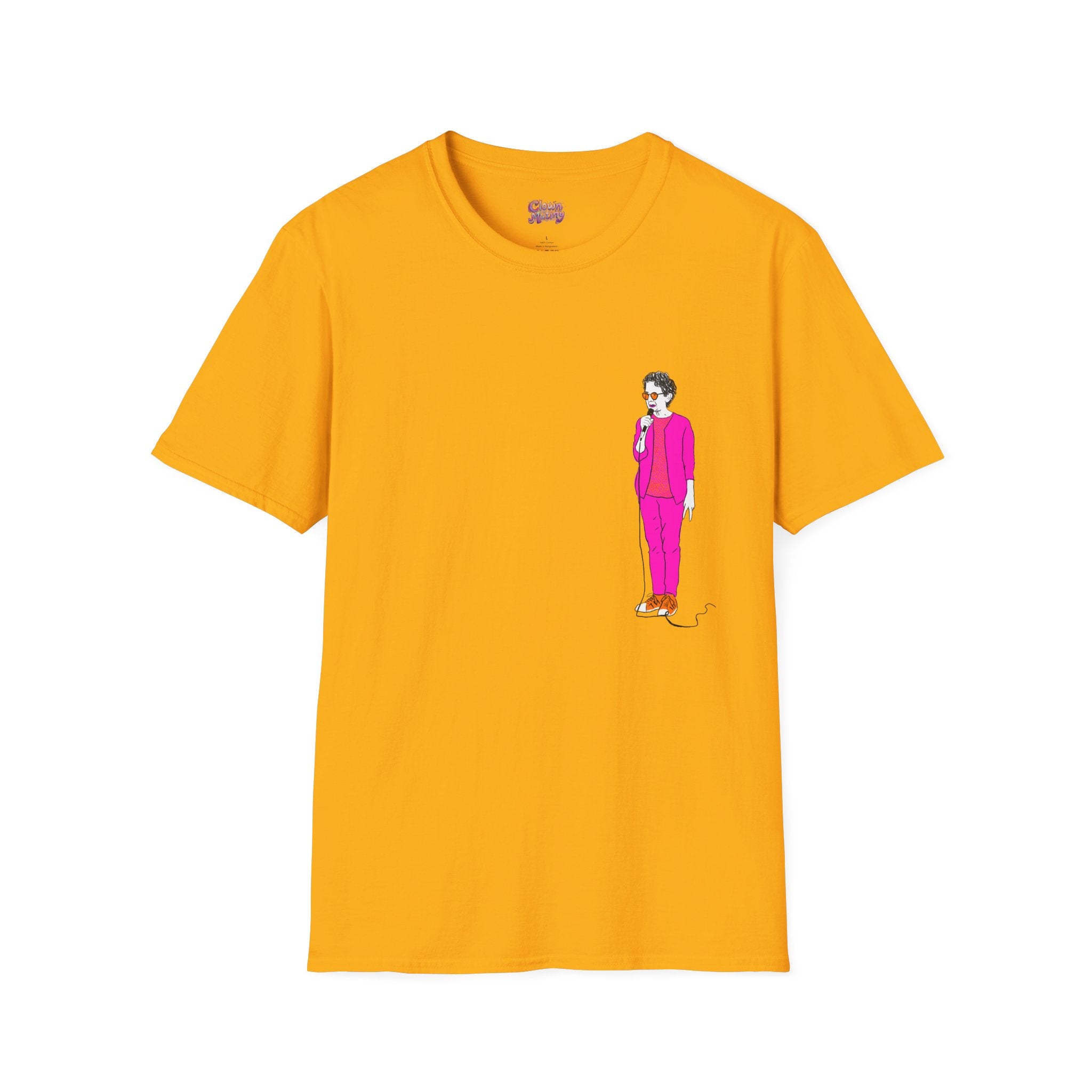 Draw and Guffaw Loren K Little Old Lady Unisex Softstyle T-Shirt