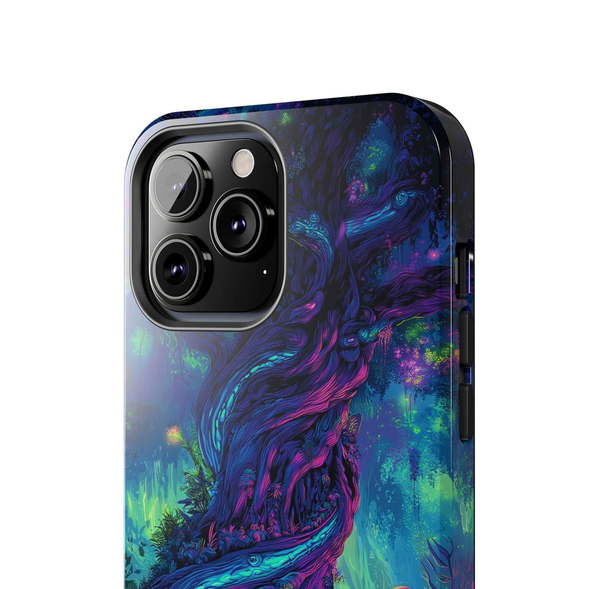 Psychedelic Tree Tough Phone Cases