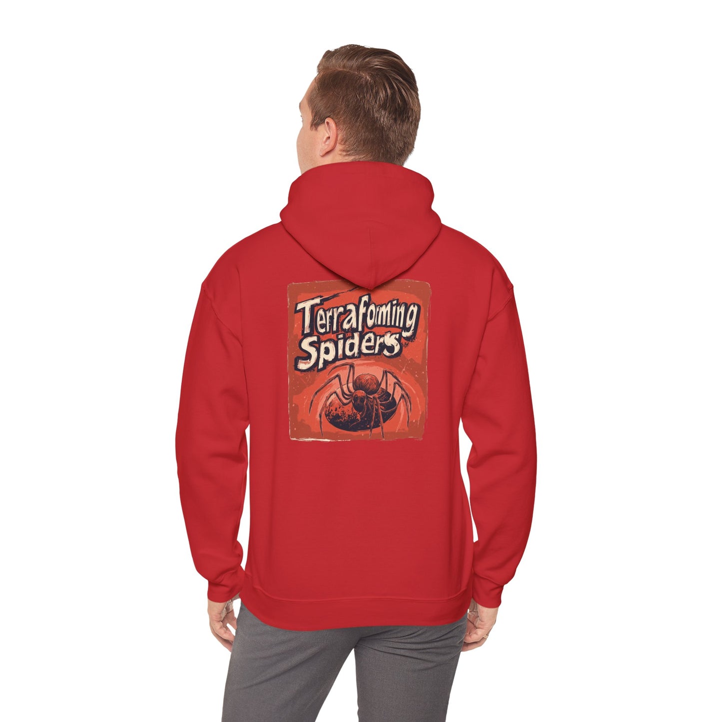 Terraforming Spiders Unisex Heavy BlendHooded Sweatshirt