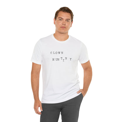 Clown Mutiny Unisex Jersey Short Sleeve Tee