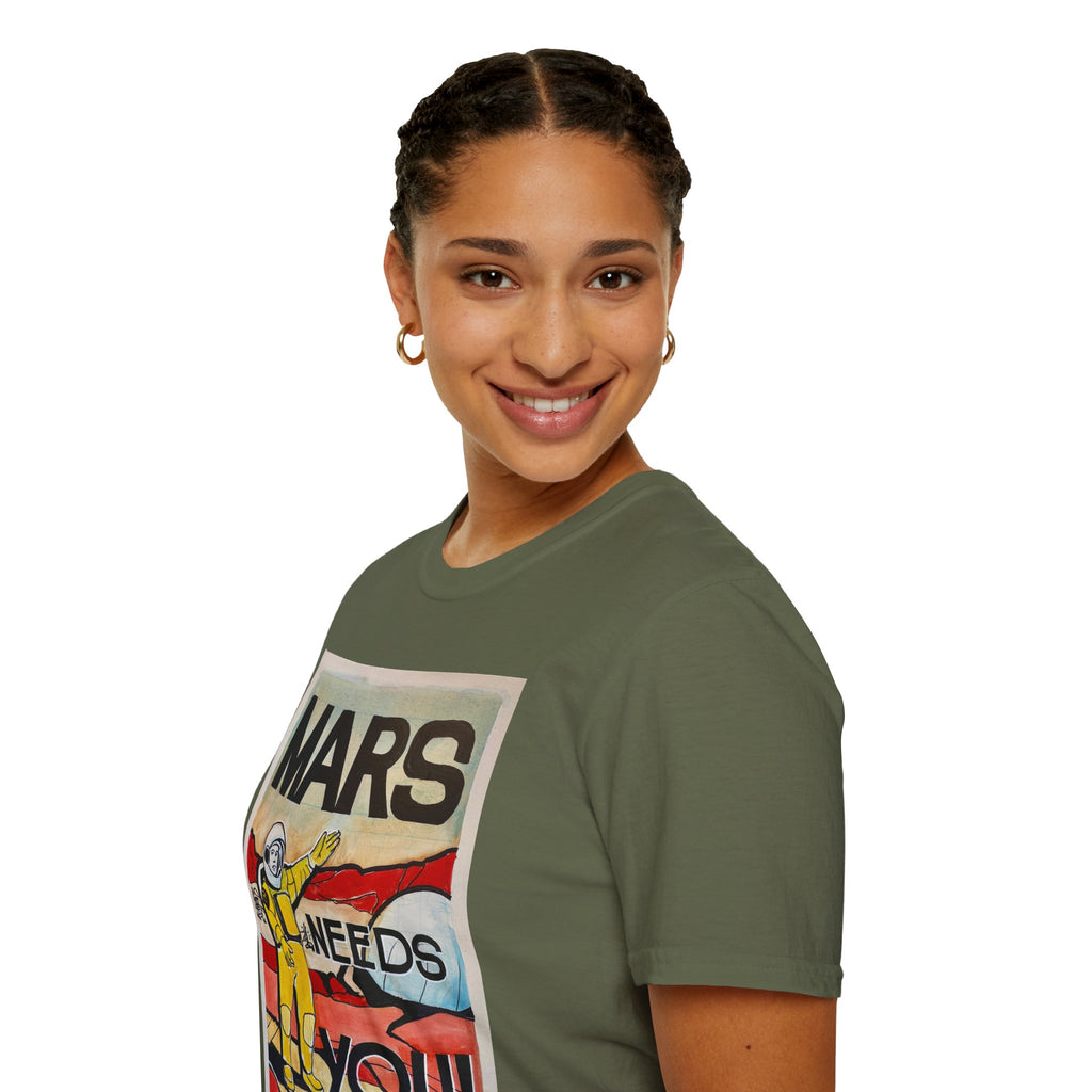 Mars Needs You Unisex Softstyle T-Shirt