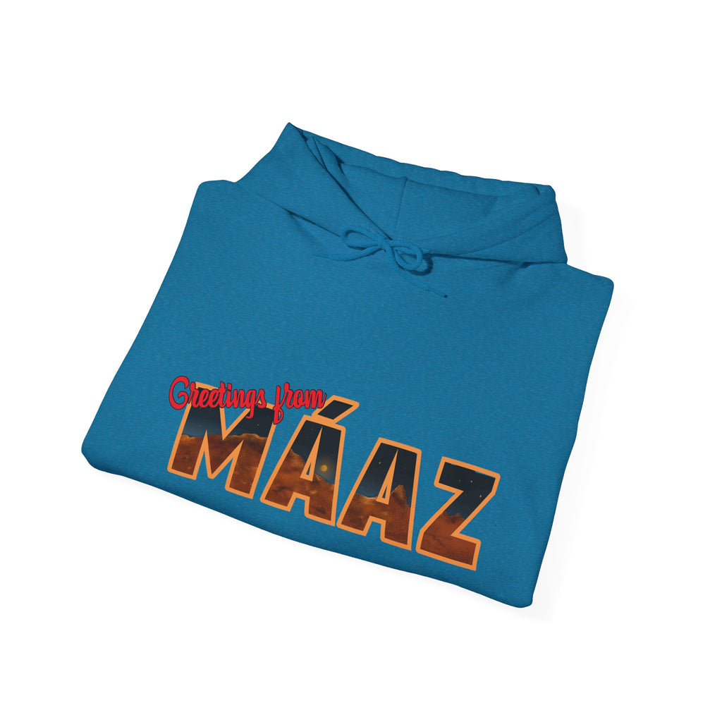 Greetings from Máaz Martians Unisex Heavy Blend Hooded Sweatshirt