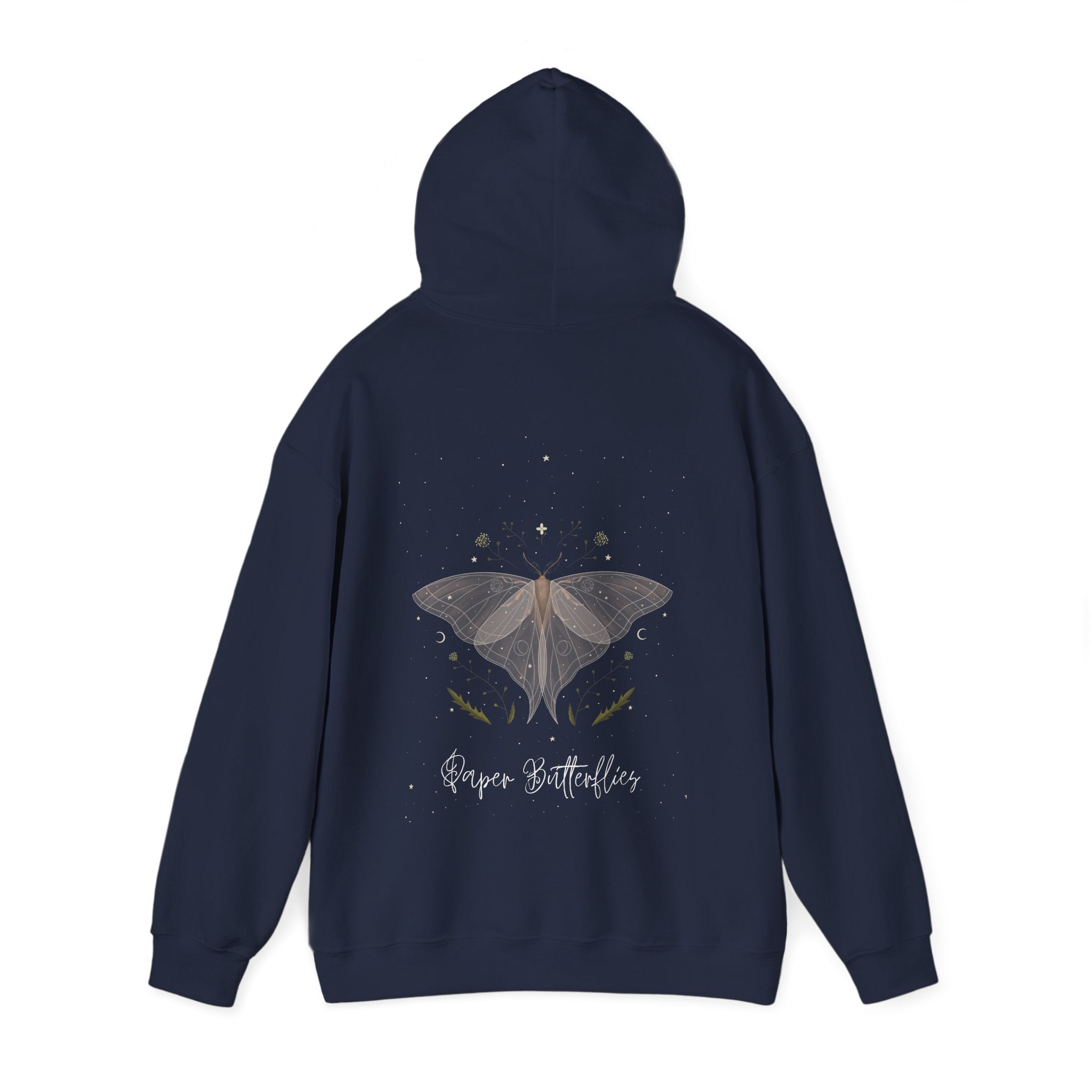 Paper Butterflies Fancy Unisex Heavy Blend Hooded Sweatshirt