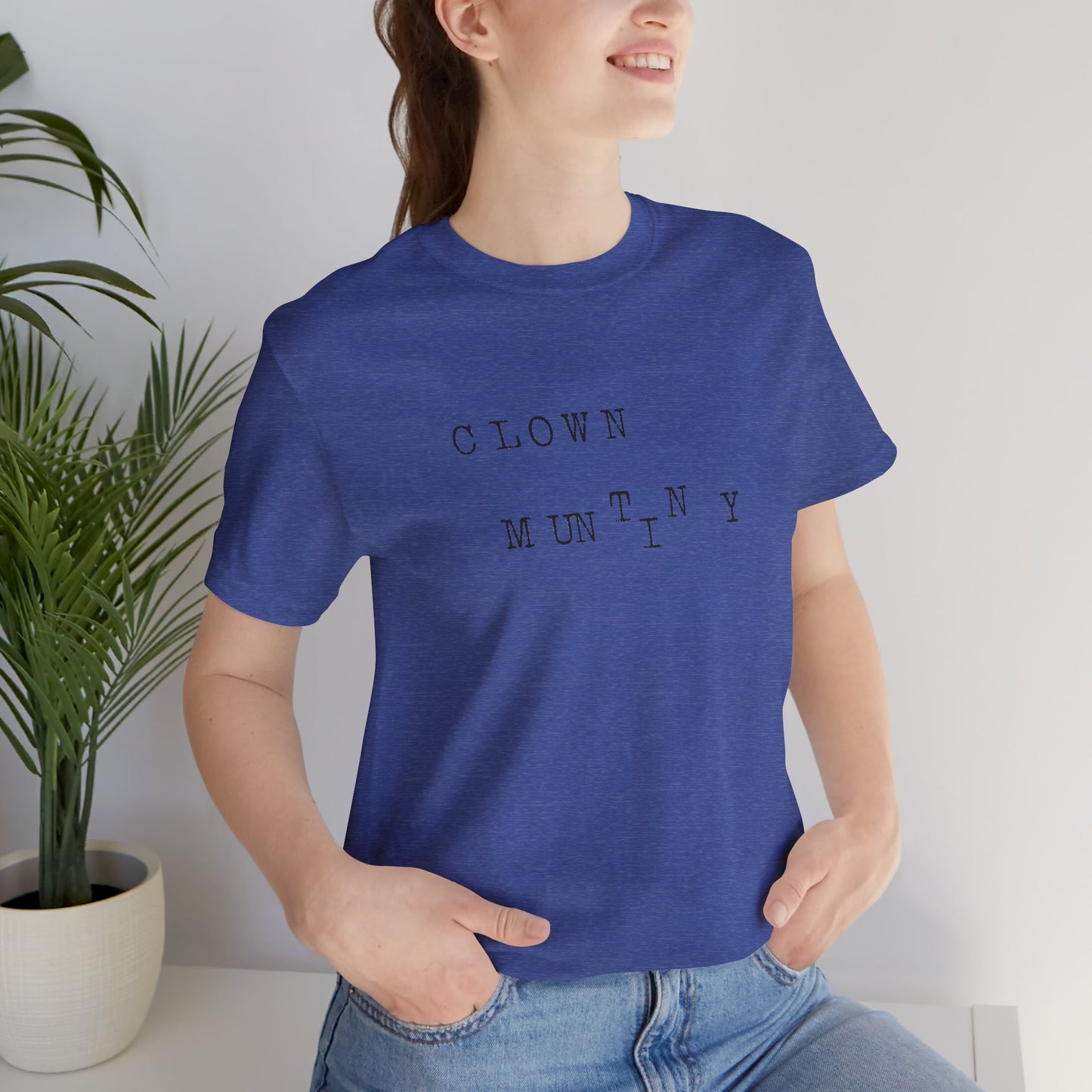 Clown Mutiny Unisex Jersey Short Sleeve Tee