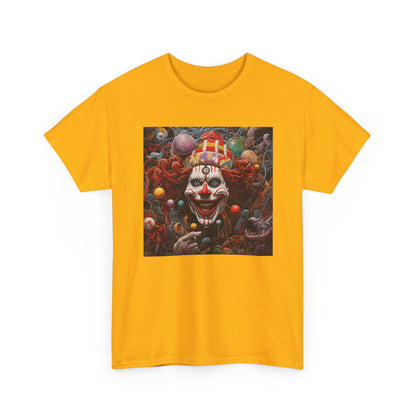 Clown Mutiny Face Unisex Heavy Cotton Tee