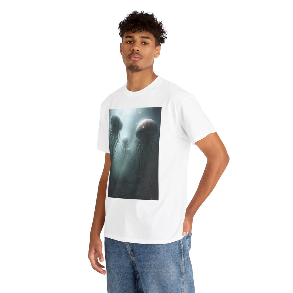 Alien Jellyfish Unisex Heavy Cotton Tee