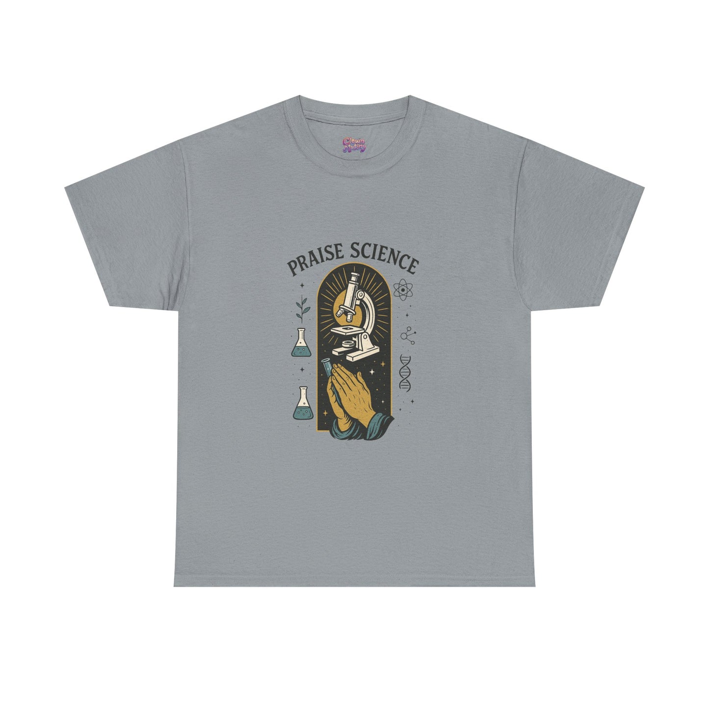 Praise Science Unisex Heavy Cotton Tee - Science Lover's T-Shirt for Educators and Students