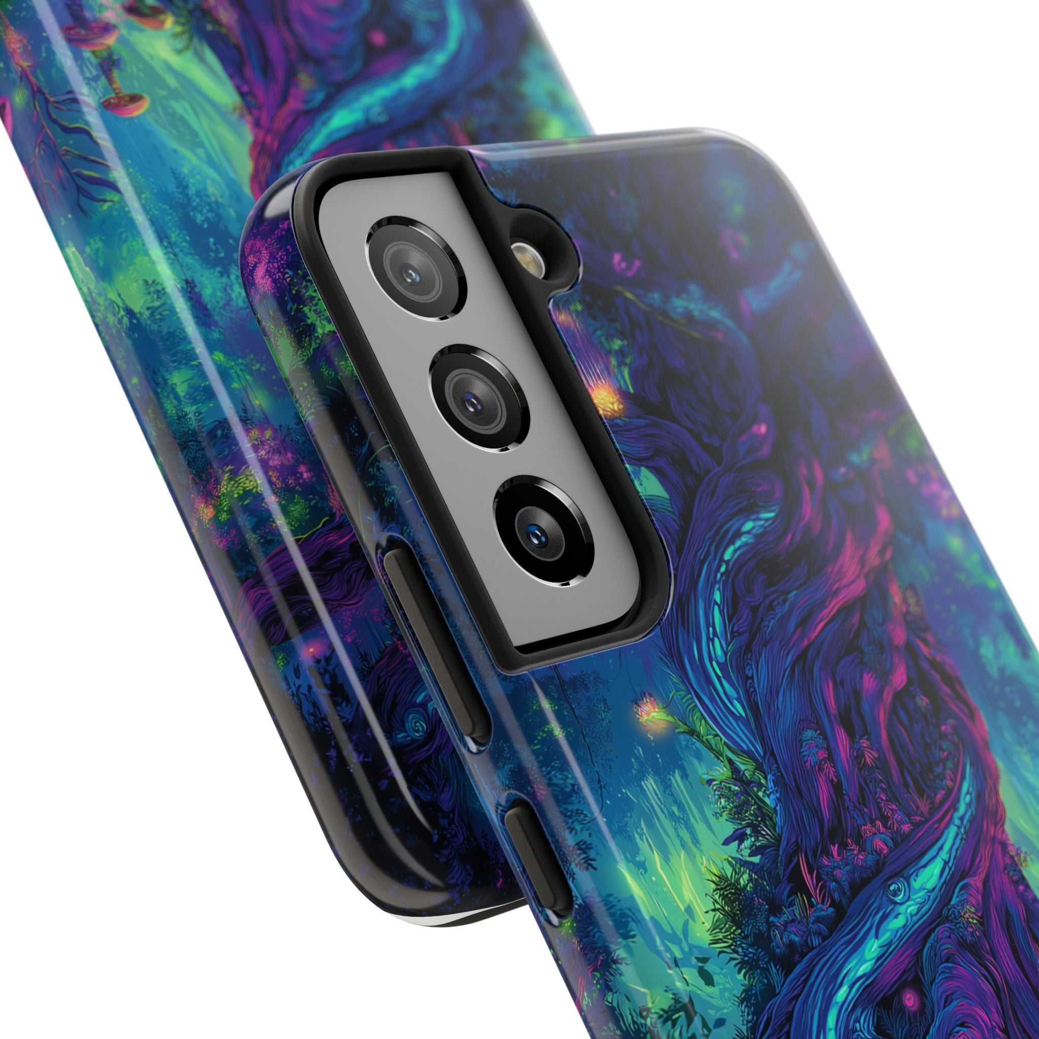 Psychedelic Tree Tough Phone Cases