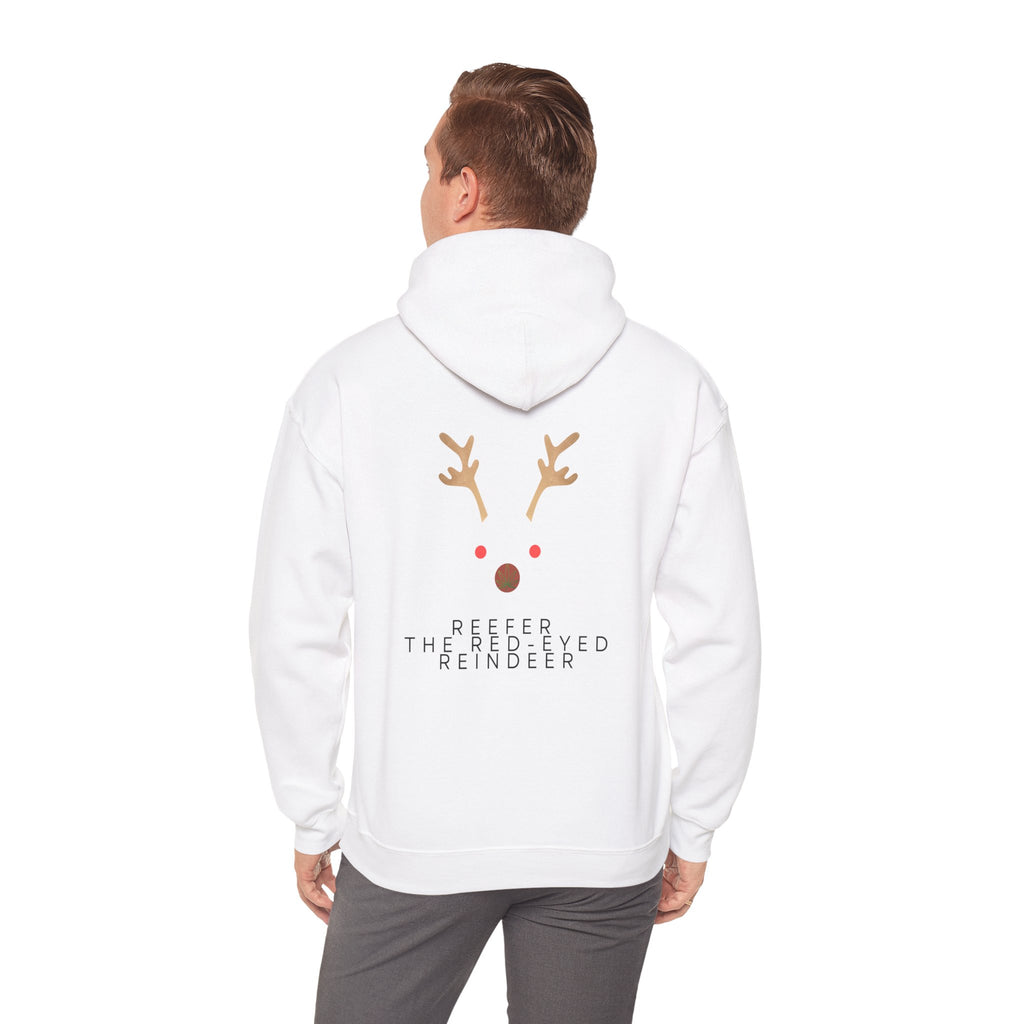 Reindeer Unisex Heavy Blend Hooded Sweatshirt