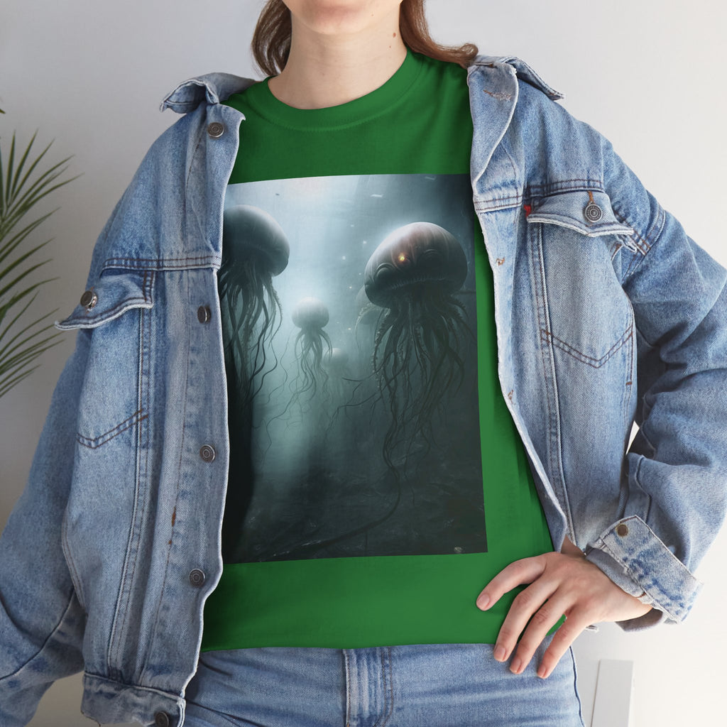 Alien Jellyfish Unisex Heavy Cotton Tee