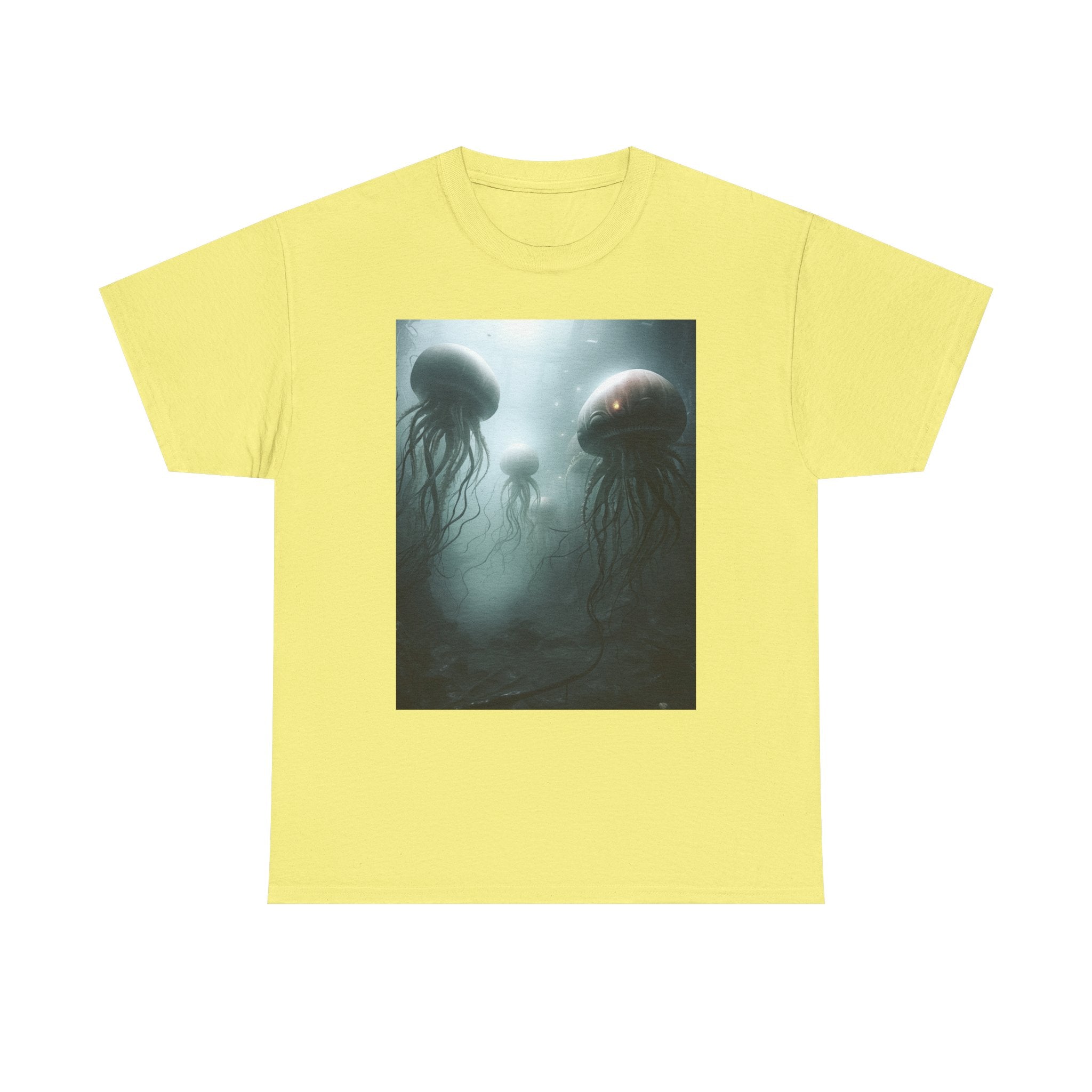Alien Jellyfish Unisex Heavy Cotton Tee