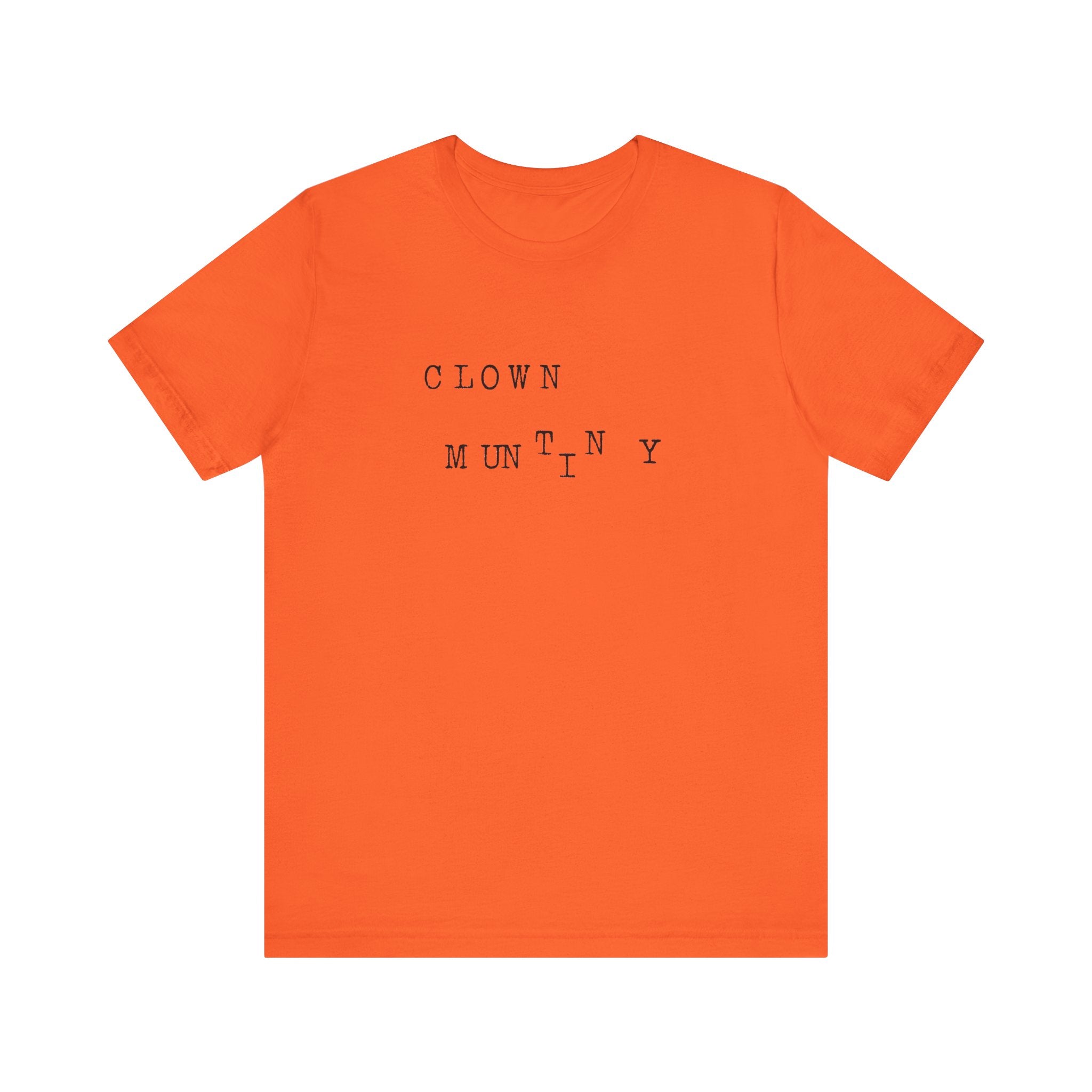 Clown Mutiny Unisex Jersey Short Sleeve Tee