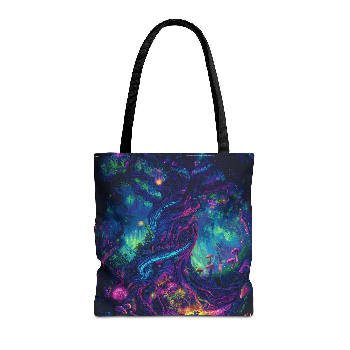 Psychedelic Tree Tote Bag (AOP)