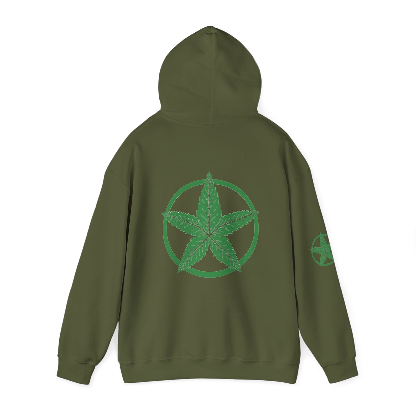 Green Army Unisex Heavy Blend Hooded Sweatshirt