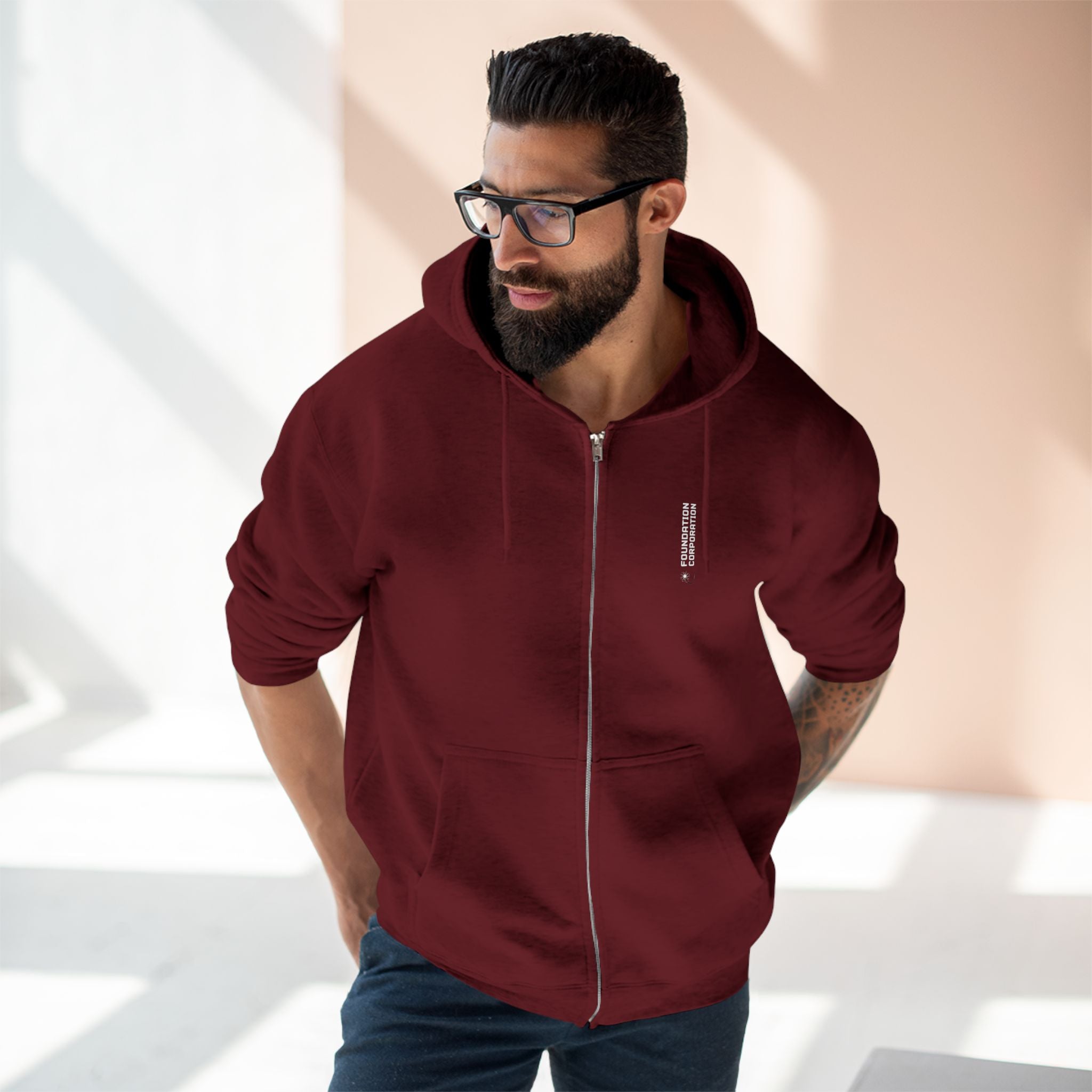 Foundation Corp Needs You Unisex Zip Hoodie
