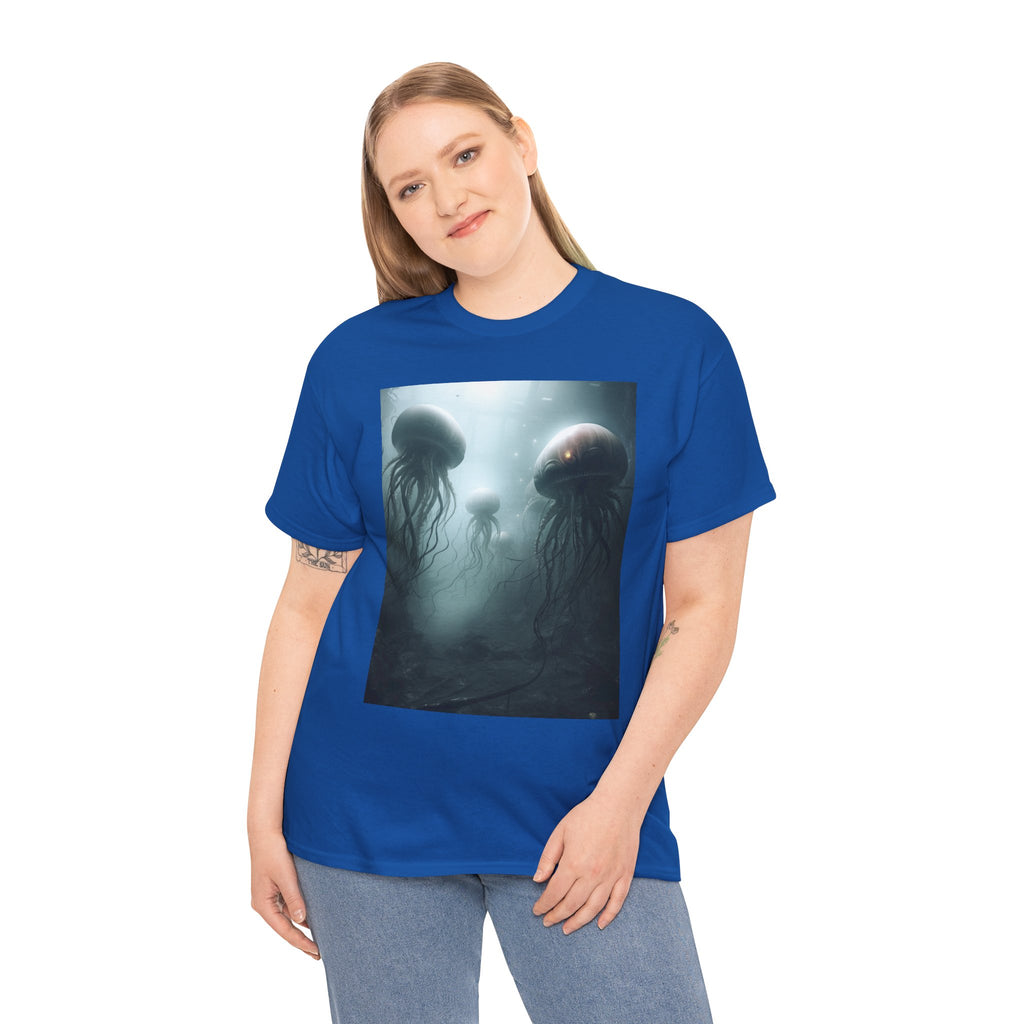 Alien Jellyfish Unisex Heavy Cotton Tee