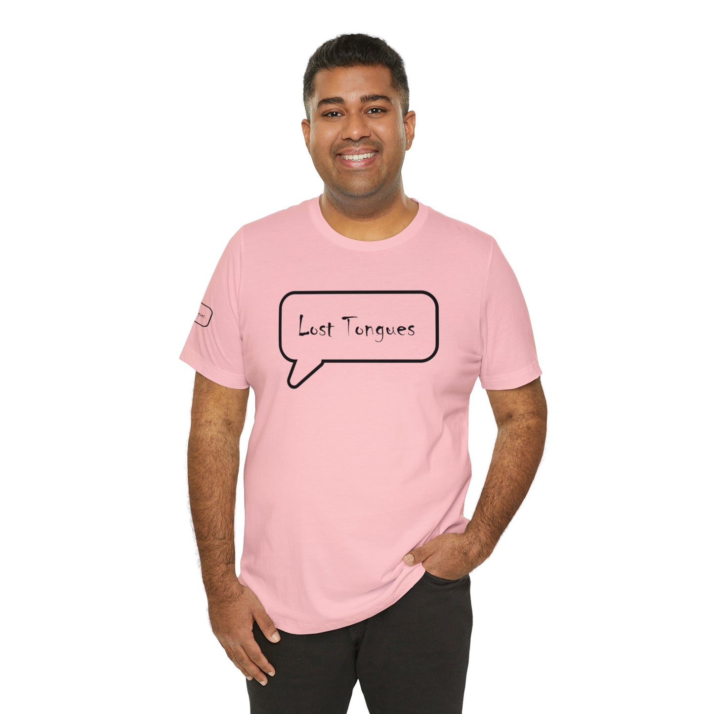 Lost Tongues Unisex Jersey Short Sleeve Tee