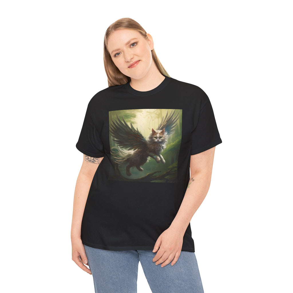 Fantasy Cat Unisex Heavy Cotton Tee