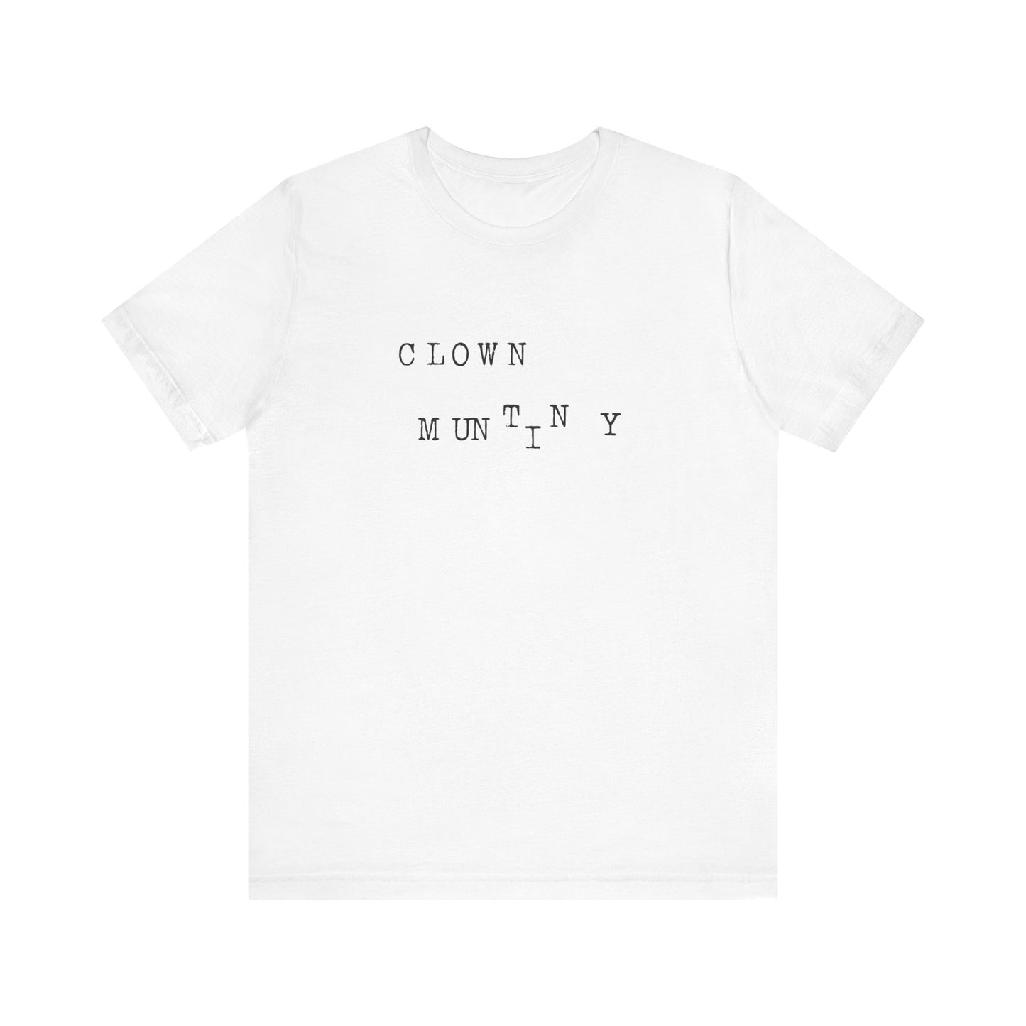 Clown Mutiny Unisex Jersey Short Sleeve Tee