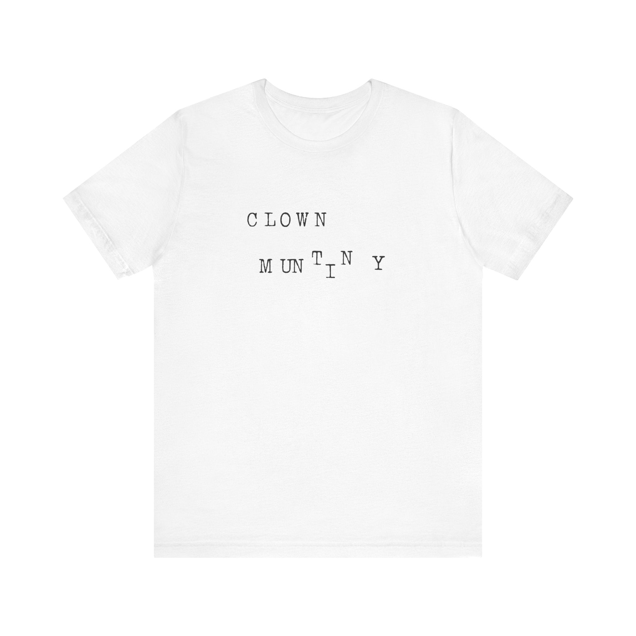 Clown Mutiny Unisex Jersey Short Sleeve Tee