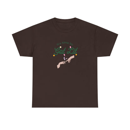 Get Lit Holiday Unisex Heavy Cotton Tee