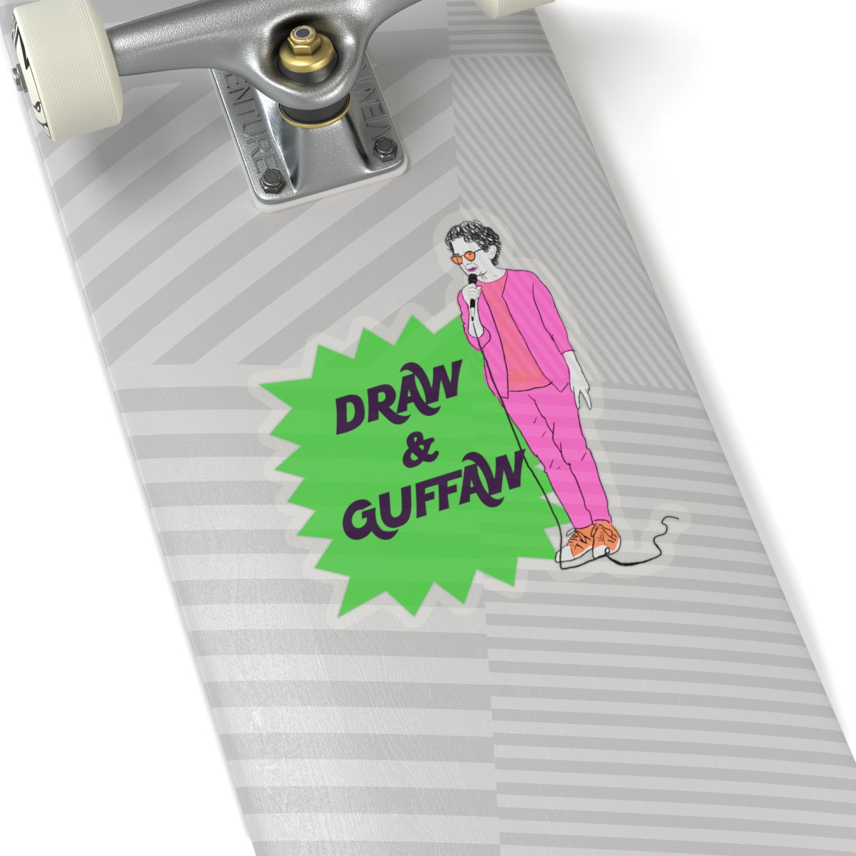 Draw and Guffaw Kiss-Cut Stickers