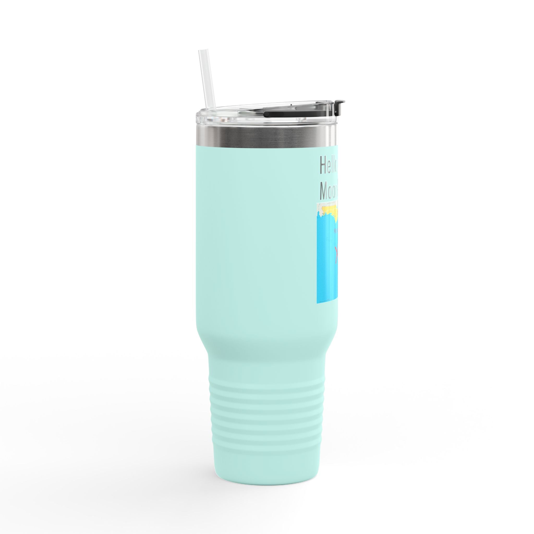 MoonPieTown Insulated Travel Mug - 40oz, Perfect for Coffee Lovers & Adventurers!