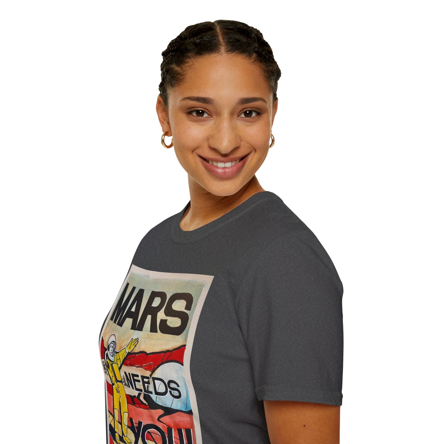 Mars Needs You Unisex Softstyle T-Shirt