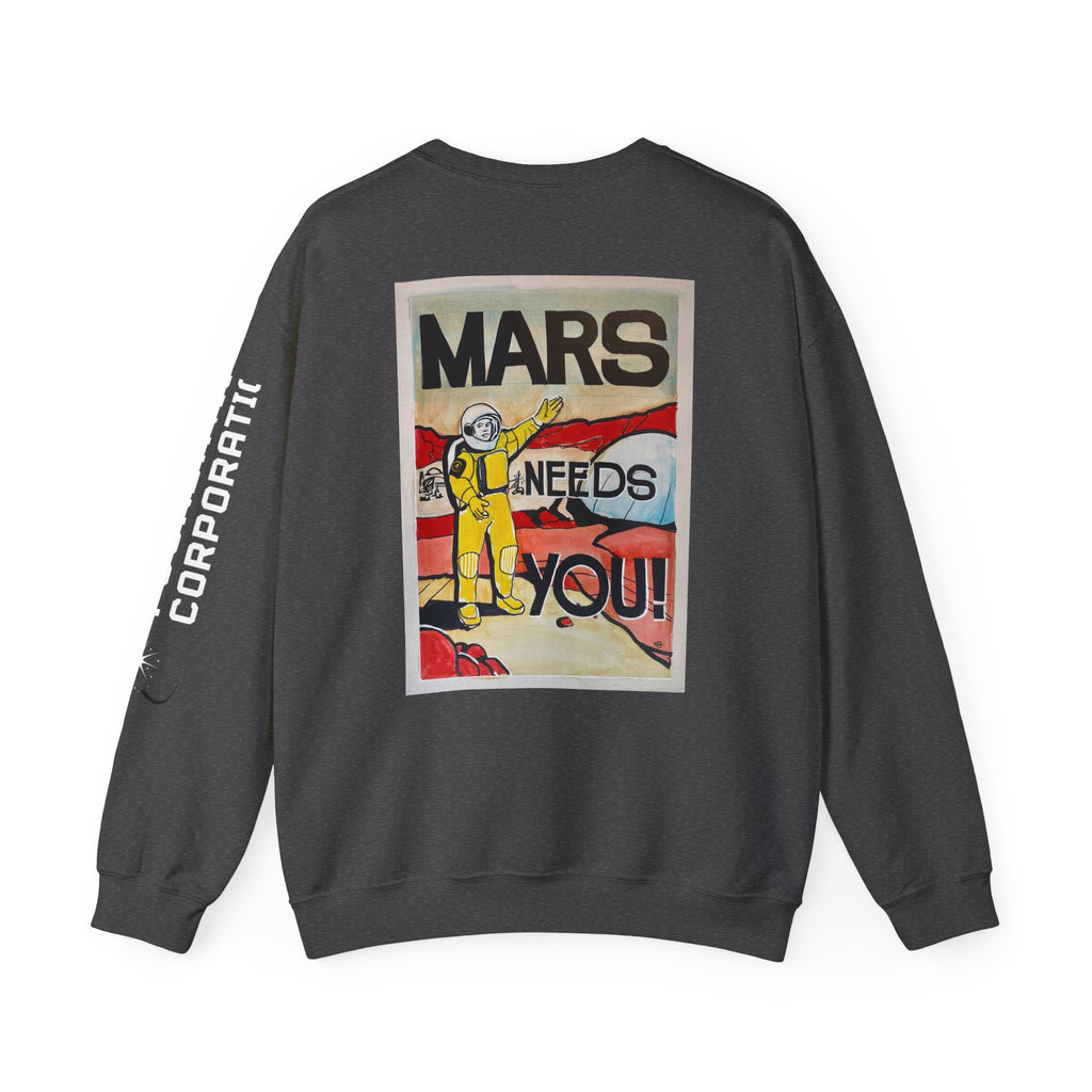 Foundation Corp Needs You Unisex Heavy Blend Crewneck Sweatshirt