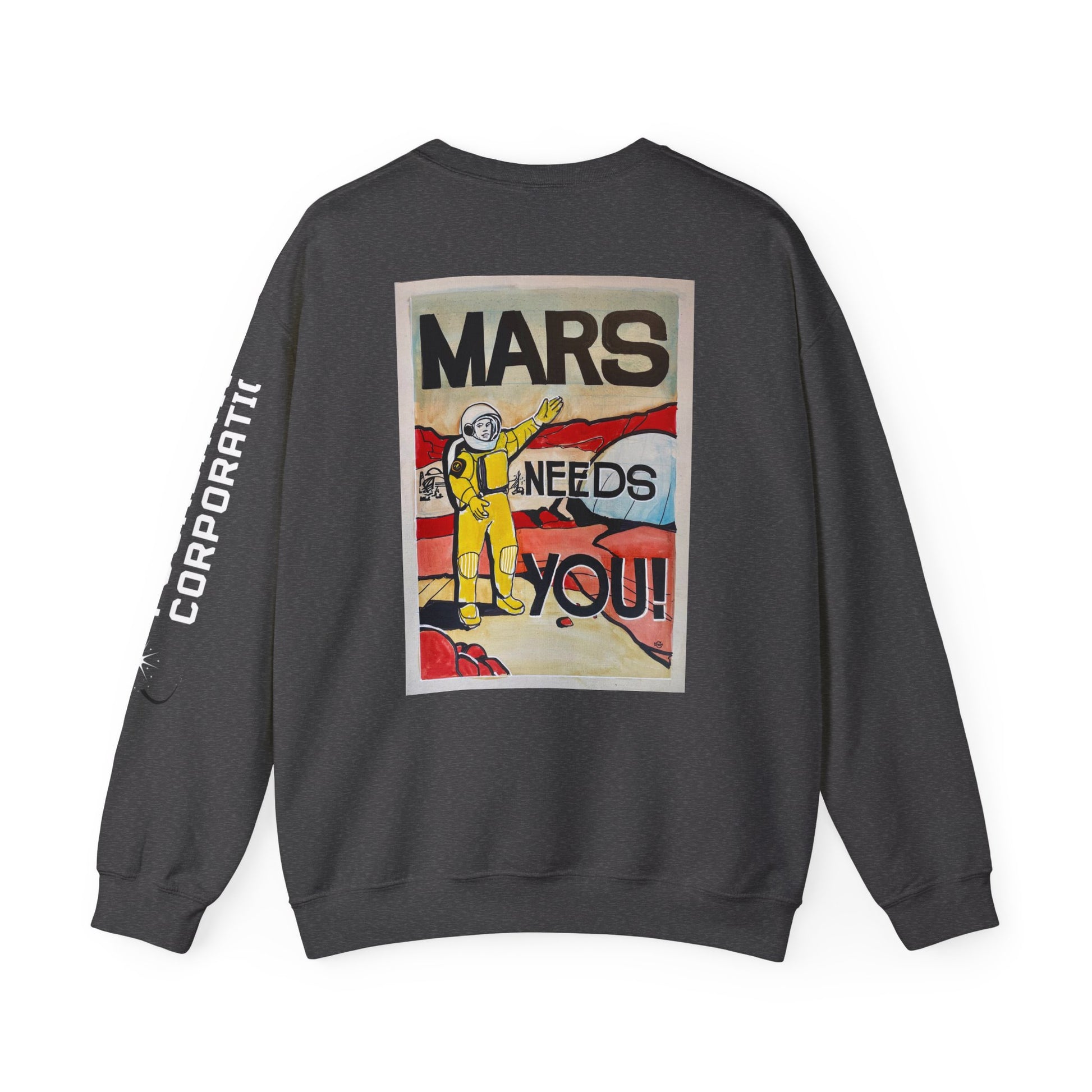 Foundation Corp Needs You Unisex Heavy Blend Crewneck Sweatshirt