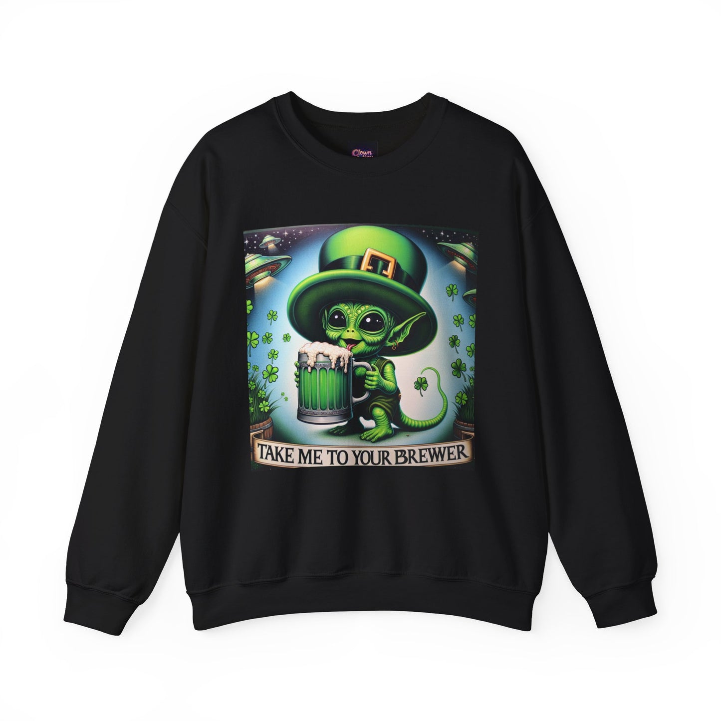 Take me to your Brewer Unisex Heavy Blend Crewneck Sweatshirt