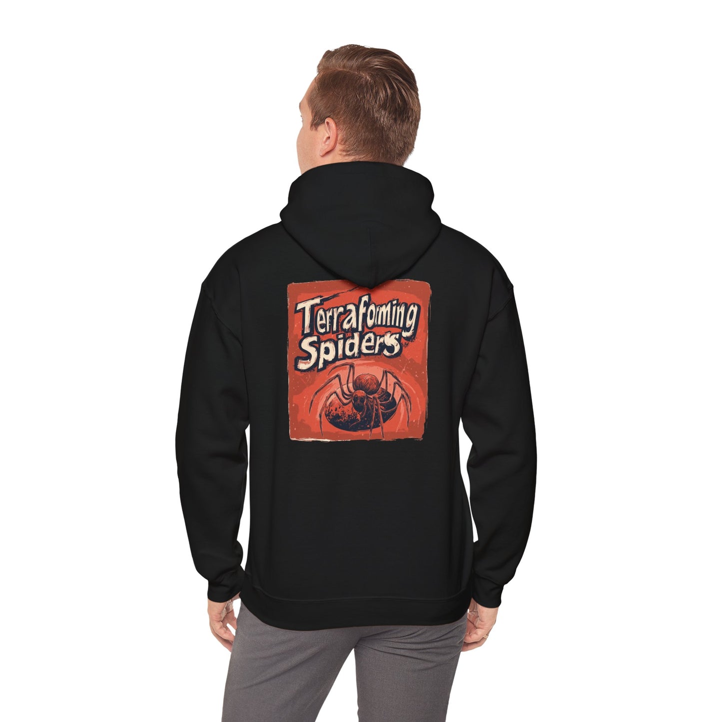 Terraforming Spiders Unisex Heavy BlendHooded Sweatshirt