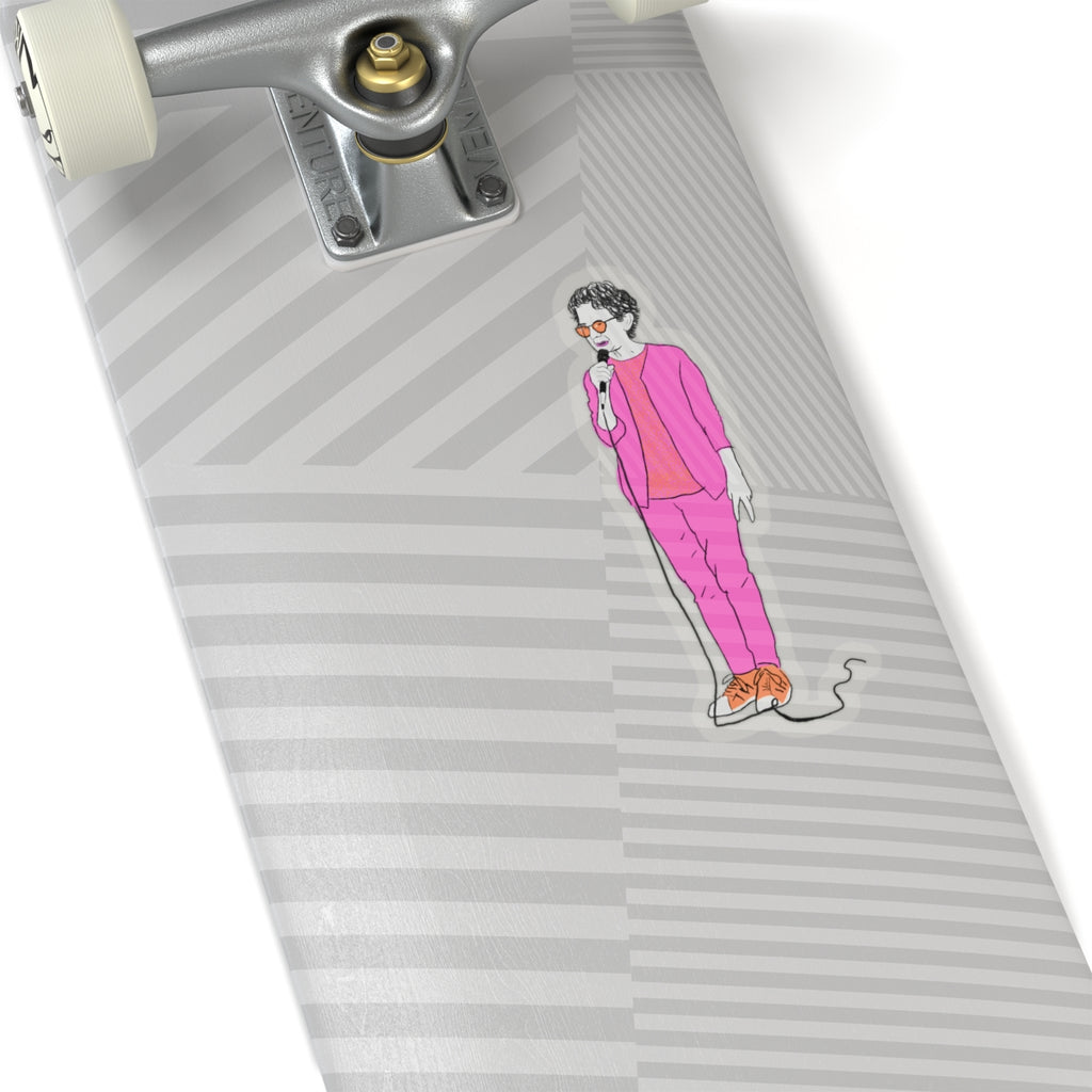 Draw and Guffaw Loren K Little Old Lesbian Kiss-Cut Stickers