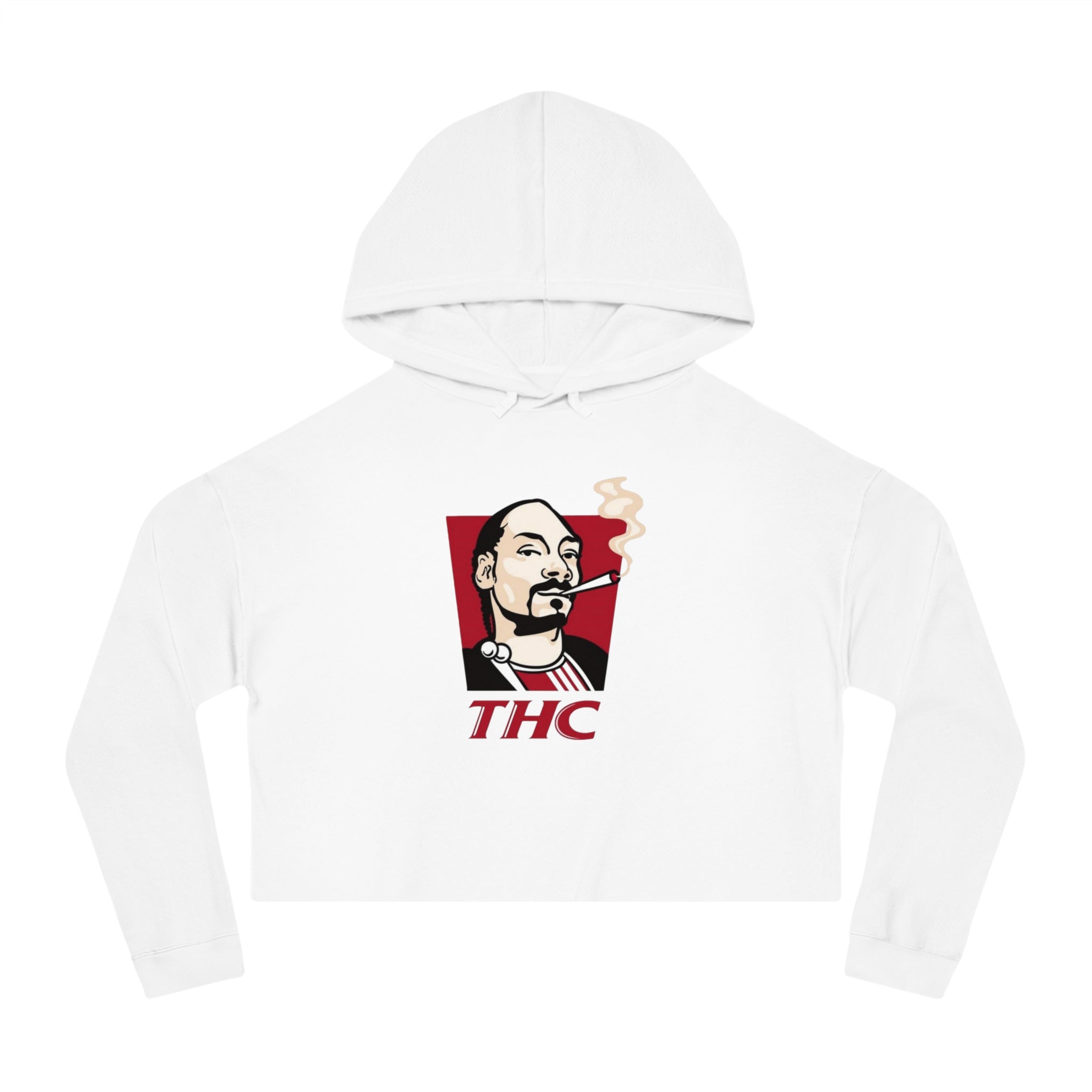 Bucket Love Cropped Hooded Sweatshirt - Chill Vibes