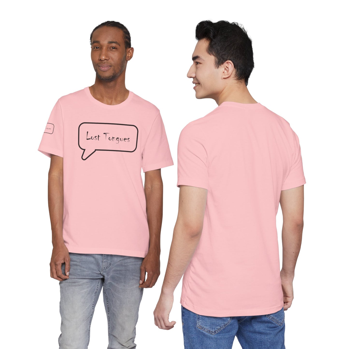 Lost Tongues Unisex Jersey Short Sleeve Tee
