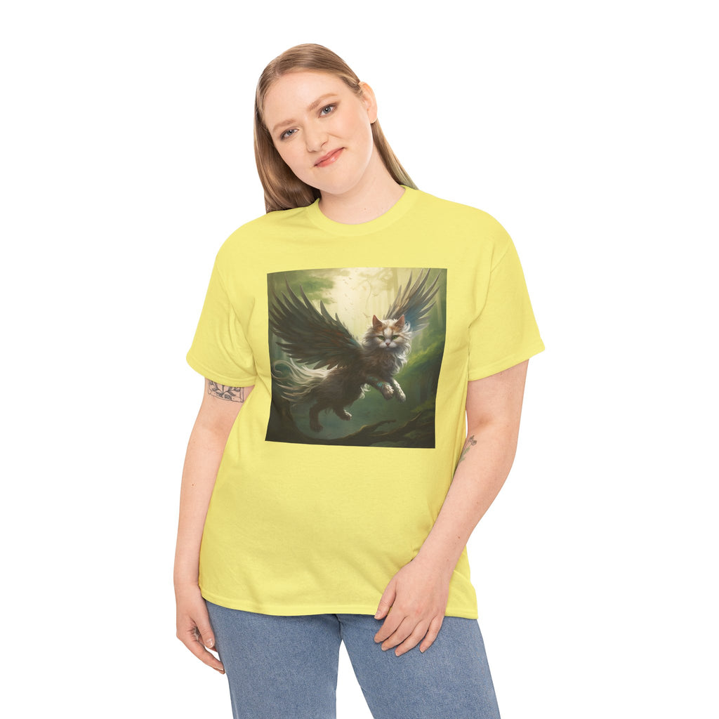 Fantasy Cat Unisex Heavy Cotton Tee