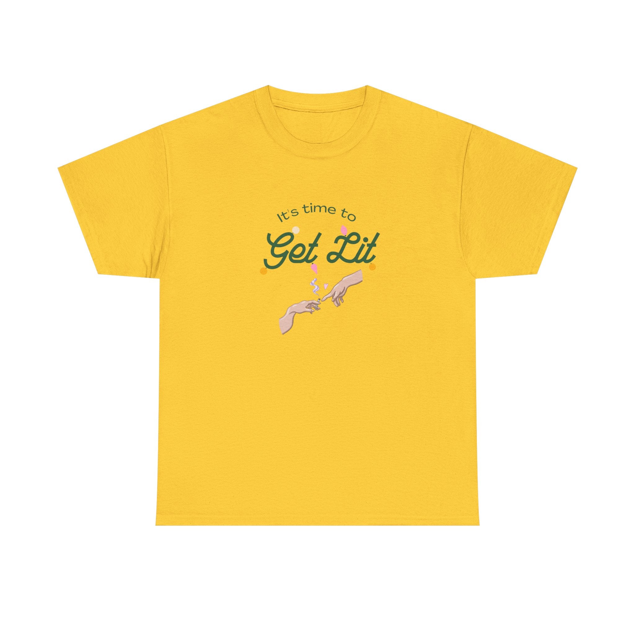 Get Lit Holiday Unisex Heavy Cotton Tee