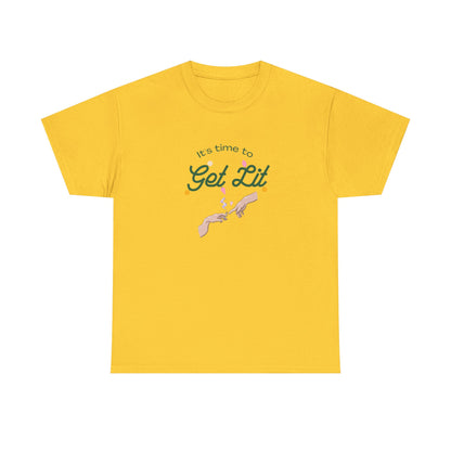 Get Lit Holiday Unisex Heavy Cotton Tee