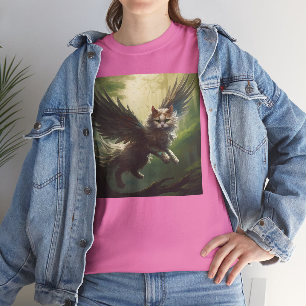 Fantasy Cat Unisex Heavy Cotton Tee