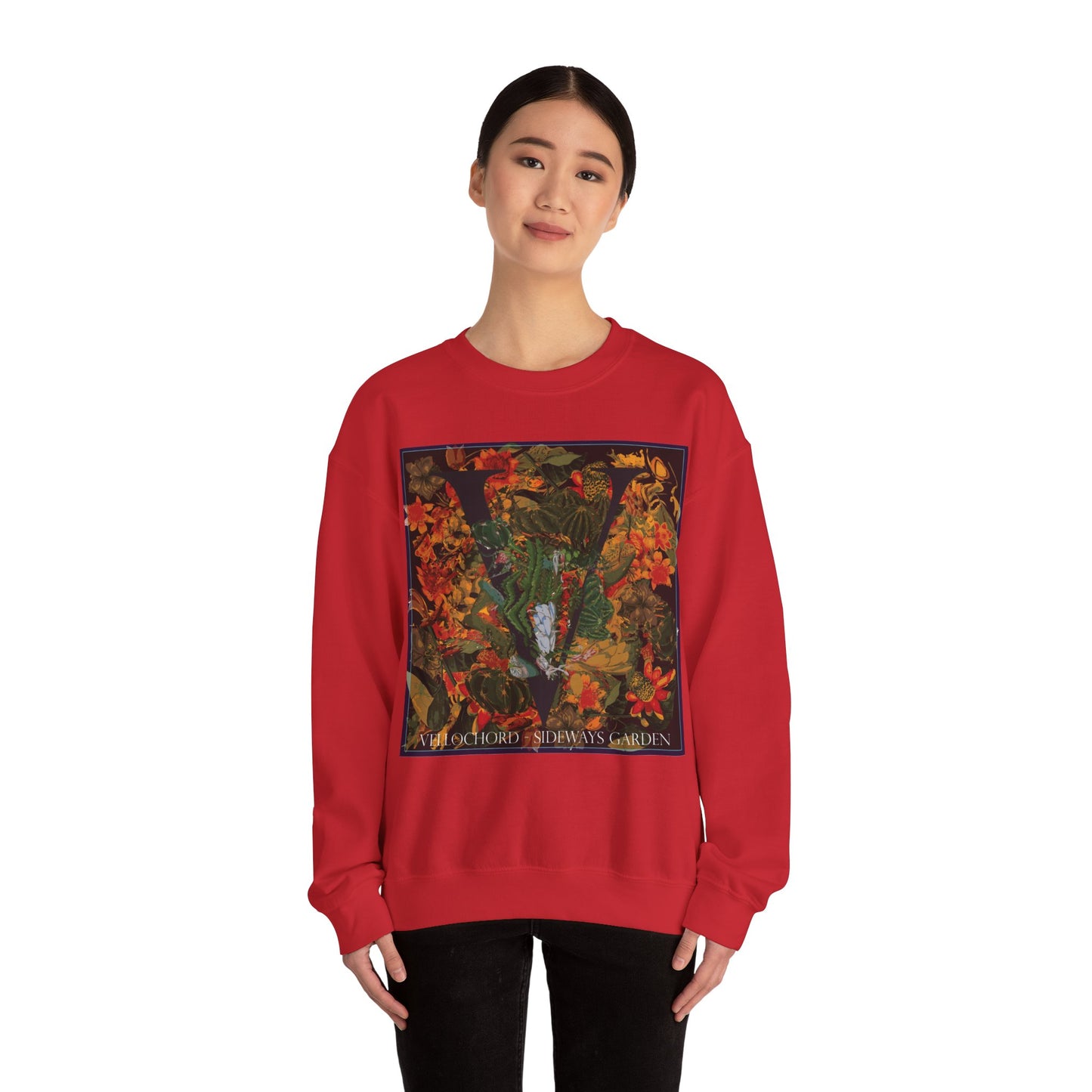 Vellochord Unisex Heavy Blend Crewneck Sweatshirt