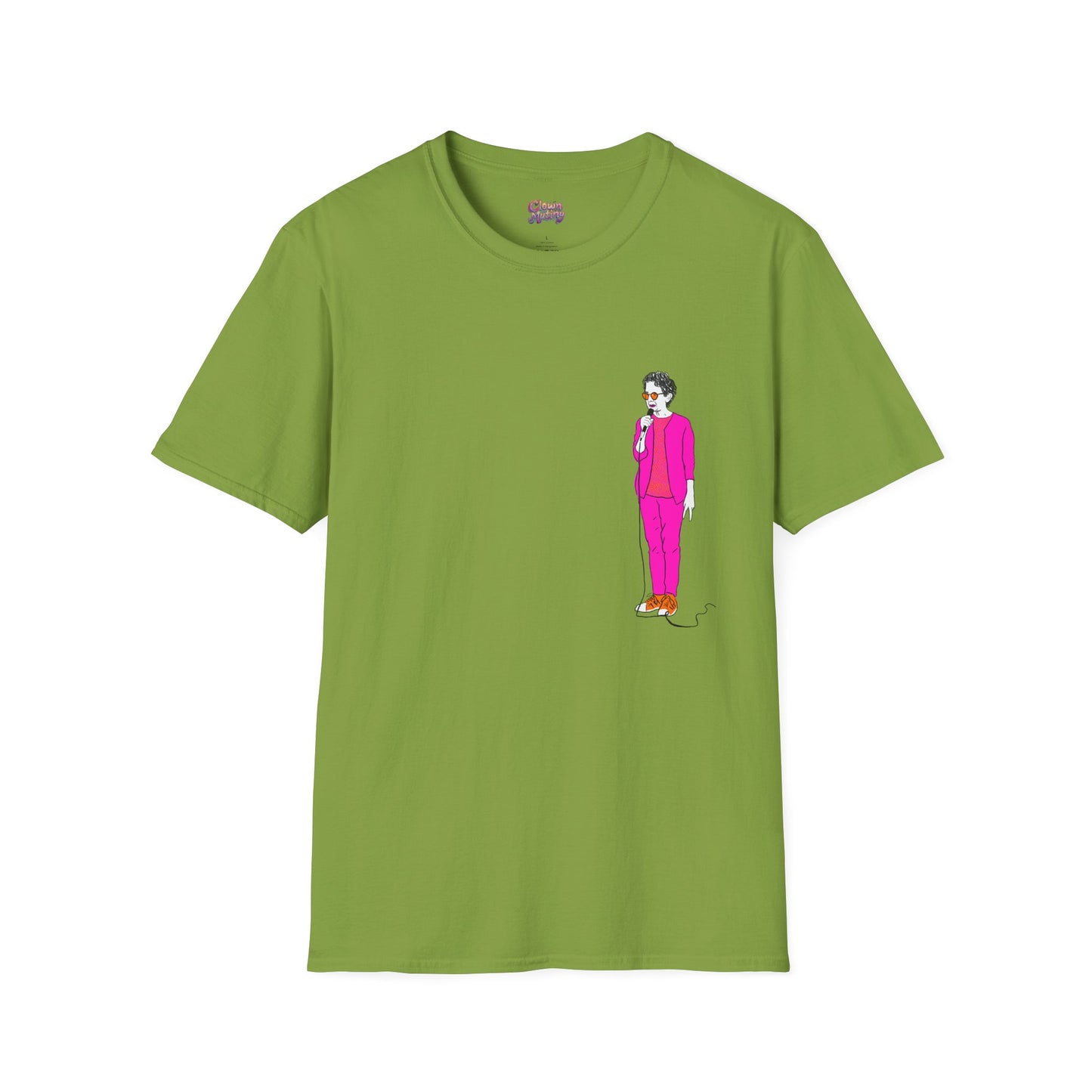 Draw and Guffaw Loren K Little Old Lady Unisex Softstyle T-Shirt