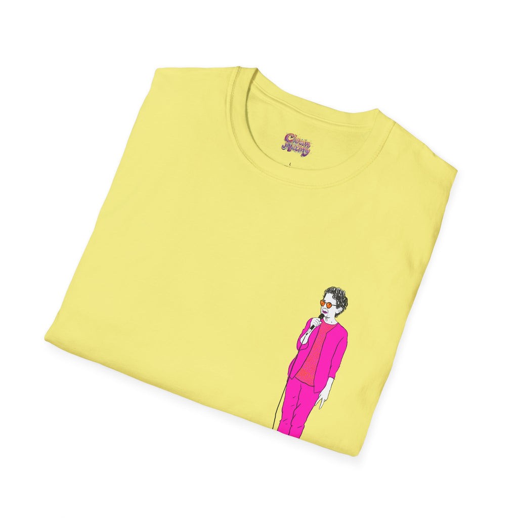 Draw and Guffaw Loren K Little Old Lady Unisex Softstyle T-Shirt