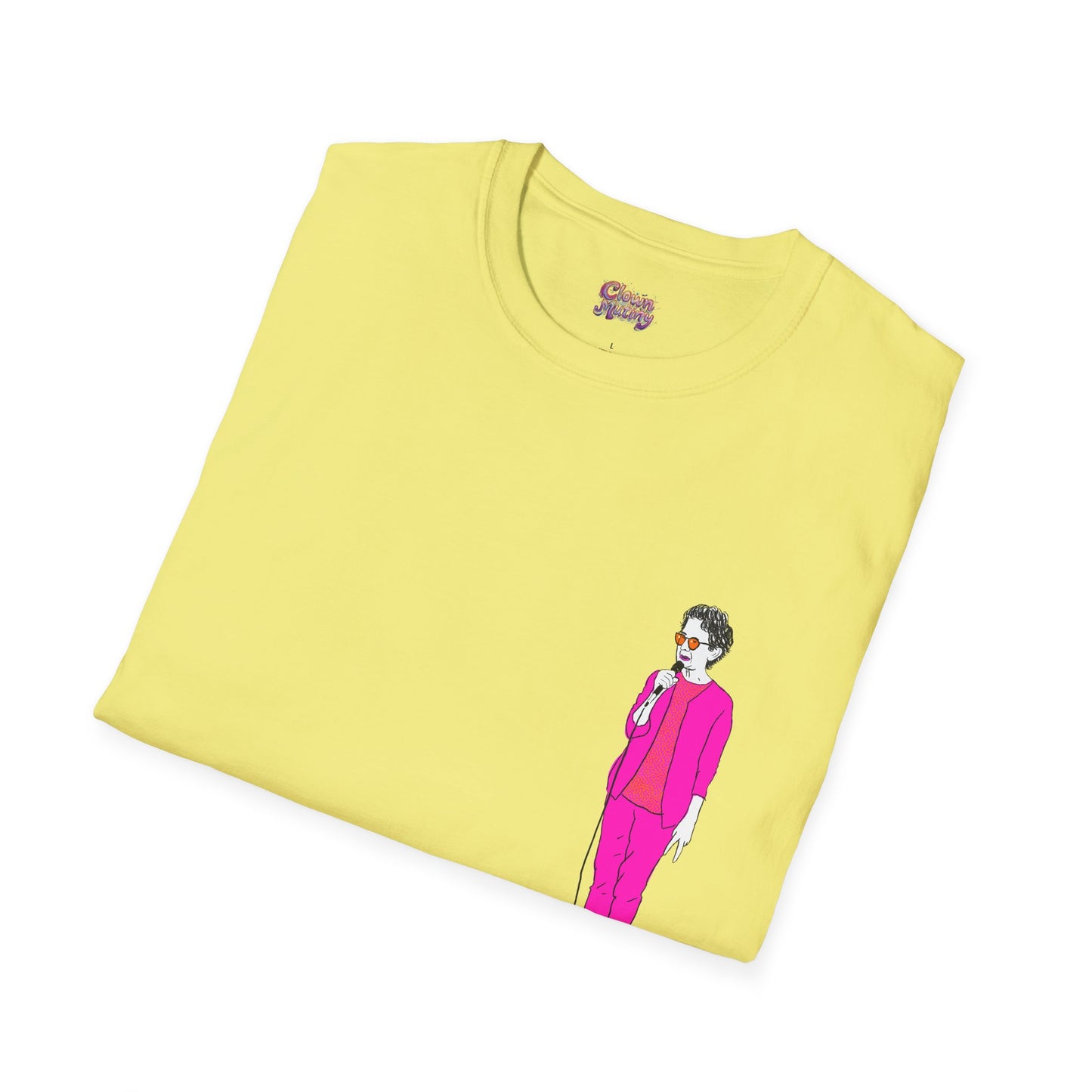 Draw and Guffaw Loren K Little Old Lady Unisex Softstyle T-Shirt