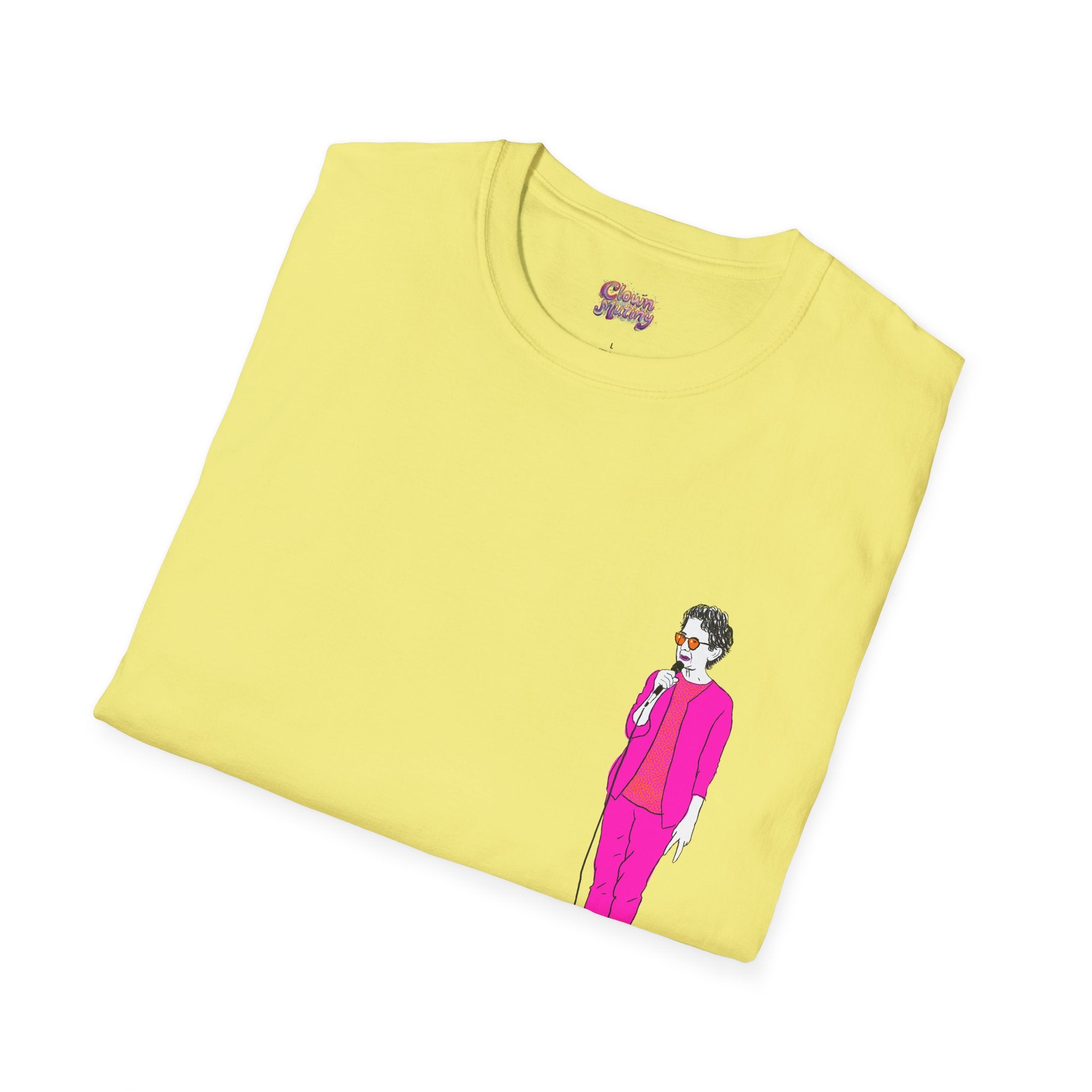 Draw and Guffaw Loren K Little Old Lady Unisex Softstyle T-Shirt