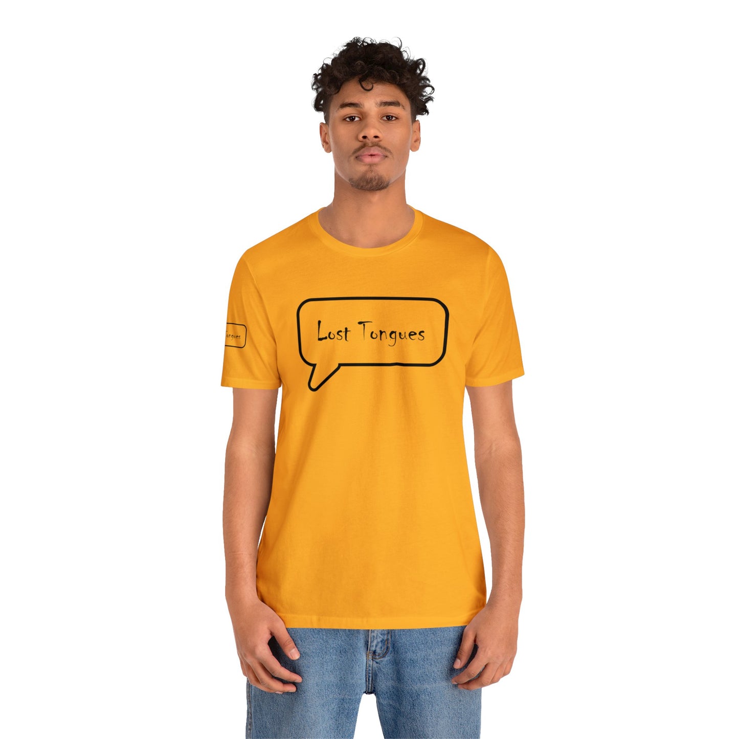 Lost Tongues Unisex Jersey Short Sleeve Tee