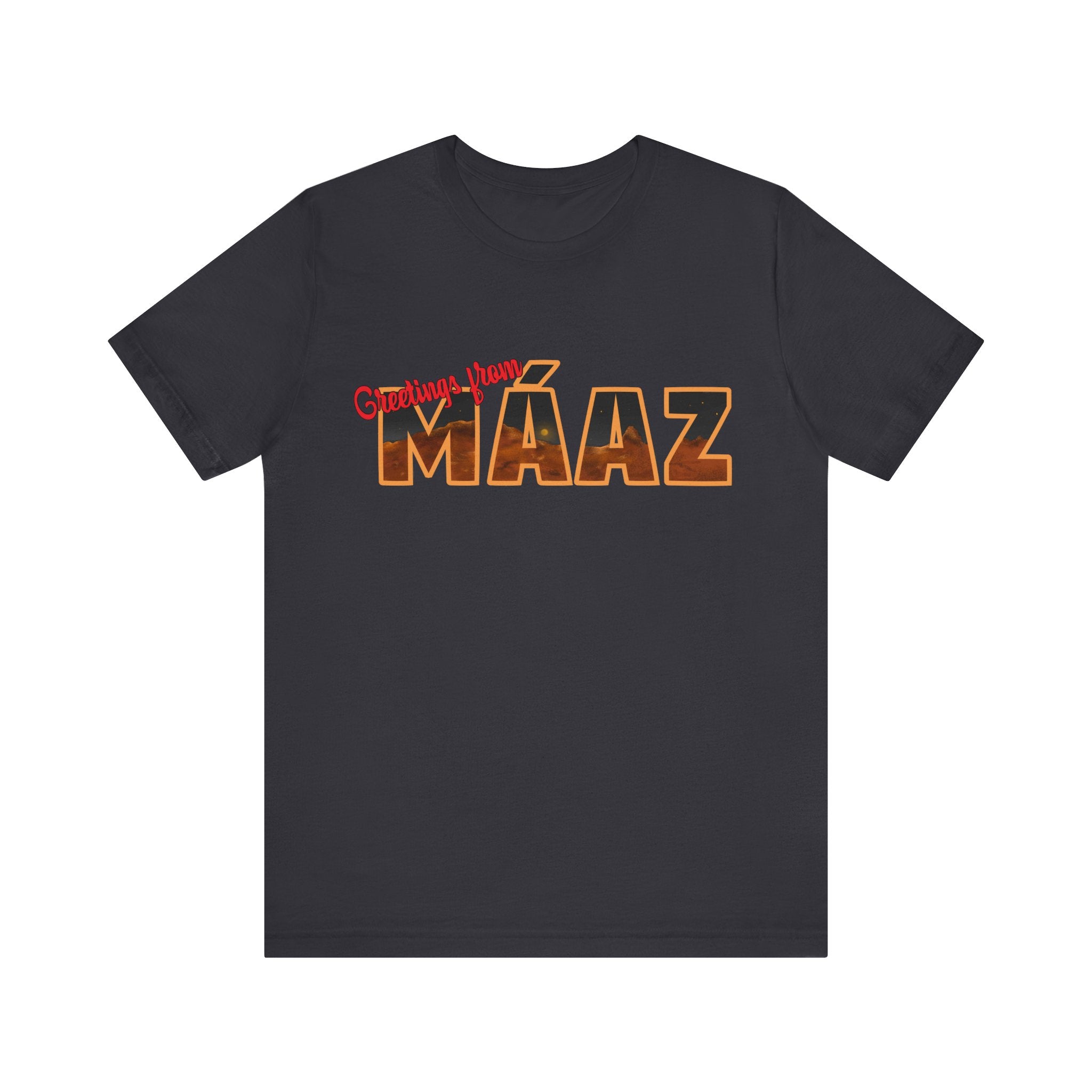 Greetings from Máaz Unisex Jersey Short Sleeve Tee